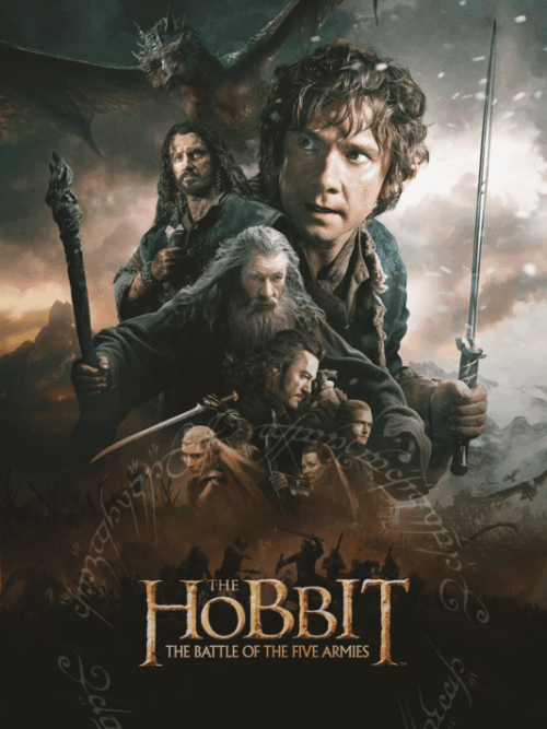 The Hobbit The Battle Of The Five Armies 2014 1 Movie Poster