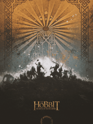 The Hobbit The Battle Of The Five Armies 2014 Movie Poster