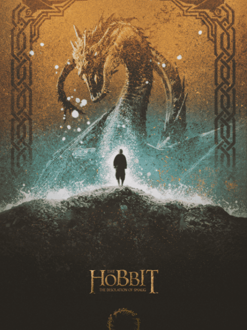 The Hobbit The Desolation Of Smaug 2013 Movie Poster