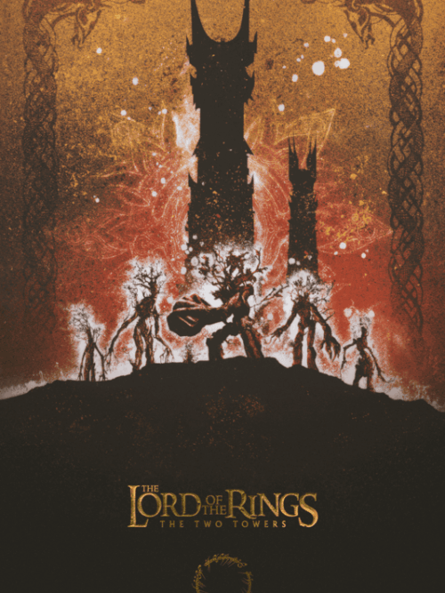 The Lord Of The Rings The Two Towers 2002 Movie Poster