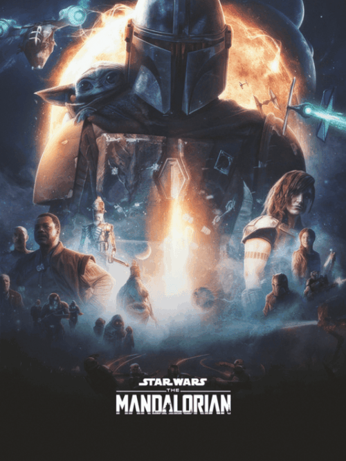 The Mandalorian 2019 Movie Poster