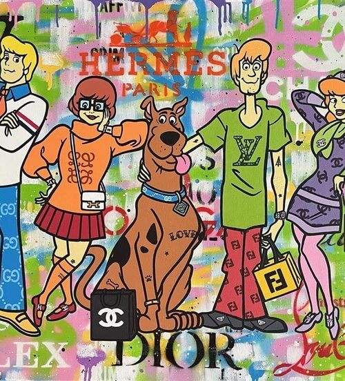 The Mystery Group Scooby Doo Poster