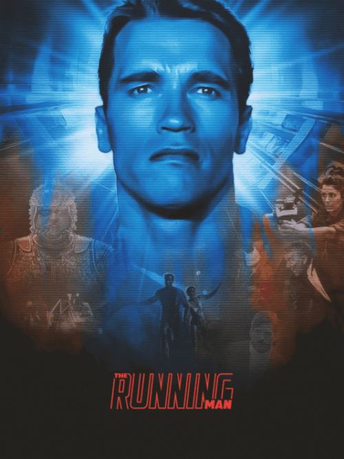 The Running Man 1987 Movie Poster