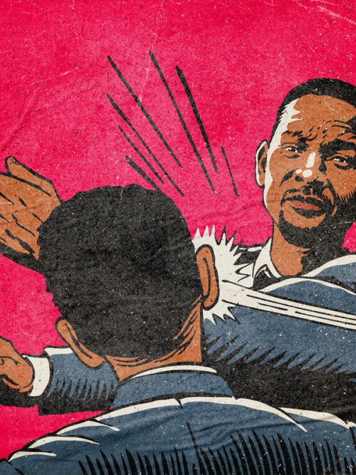 The Slap Will Smith Pop art Poster