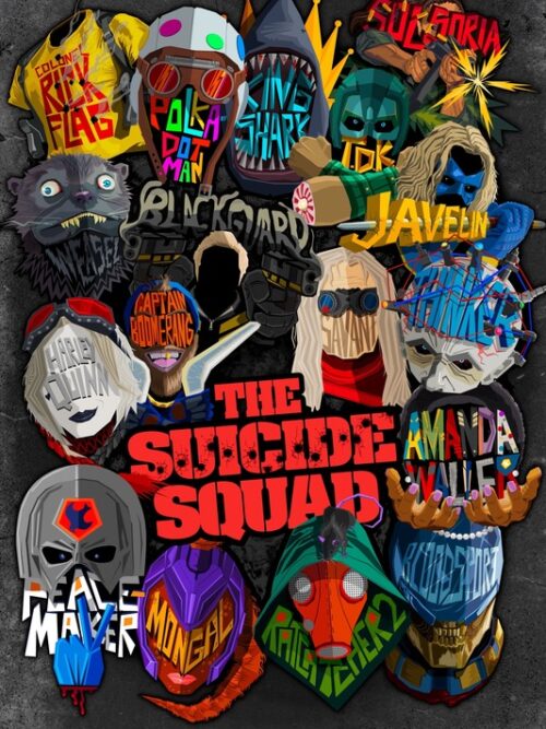 The Suicide Squad 2021 Movie Poster