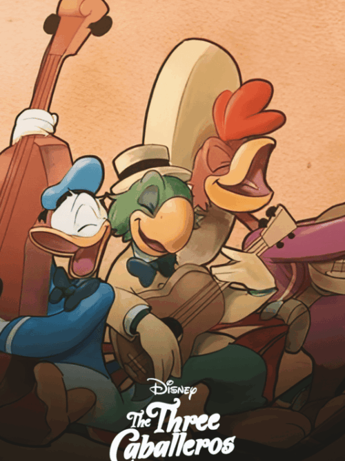 The Three Caballeros (1944) Poster