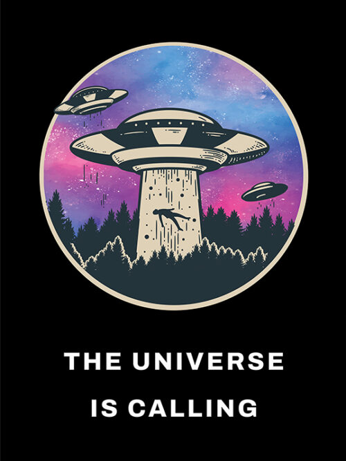 The Universe is calling Poster