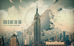 This is not the end Big Ben Bell Poster
