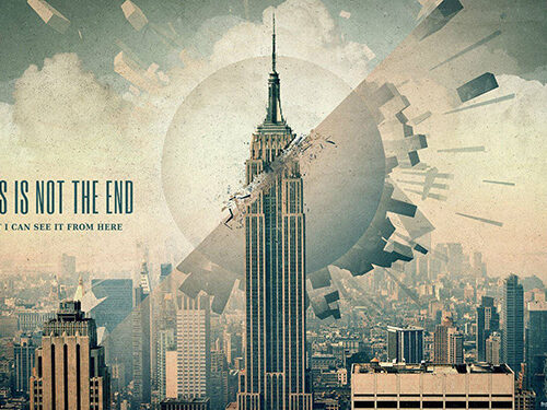 This is not the end Big Ben Bell Poster
