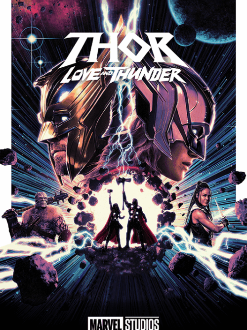 Thor Love and Thunder 2022 Poster