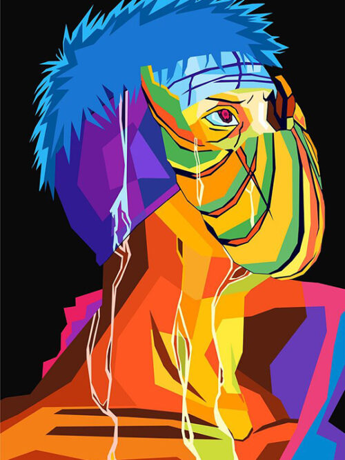 Tobi Naruto Pop art Poster