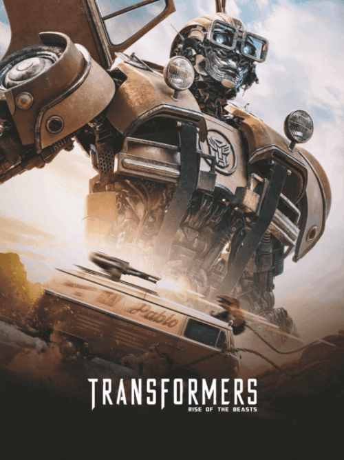 Transformers Rise Of The Beasts 2023 Movie Poster