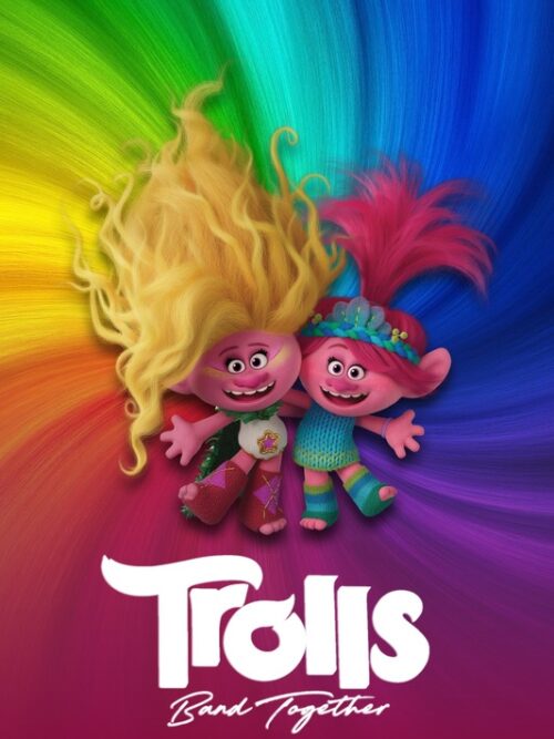 Trolls Band Together 2023 Cartoon Poster