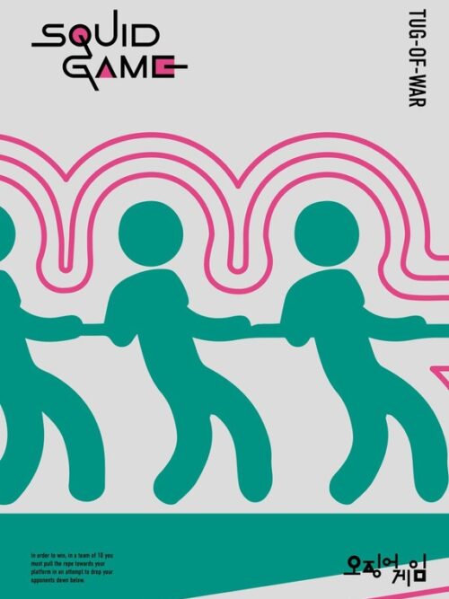Tug Of War Squid Game Poster