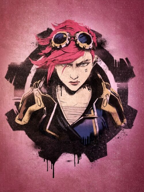 Vi Graffiti Arcane Poster