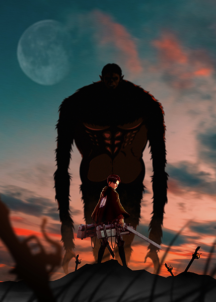 View Attack on Tian anime Poster