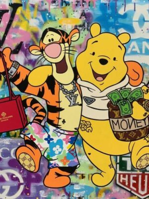 Monopoly Rich Winnie The Pooh Poster