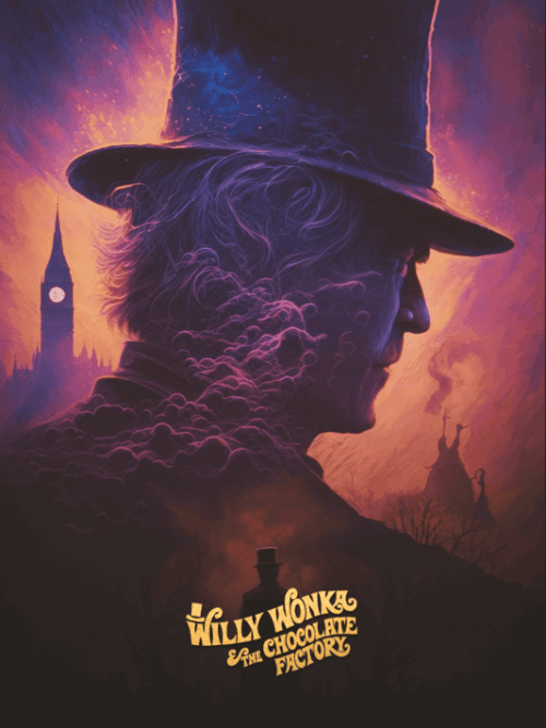 Willy Wonka The Chocolate Factory 1971 Movie Poster