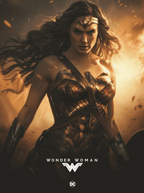 Wonder Woman 2017 Movie Poster
