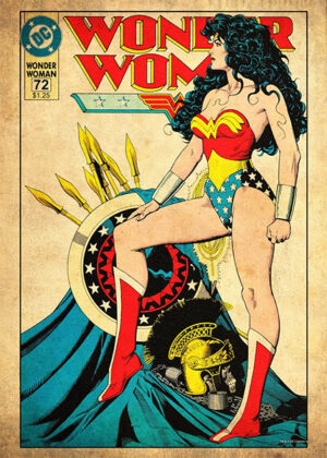 Wonder woman comics Poster