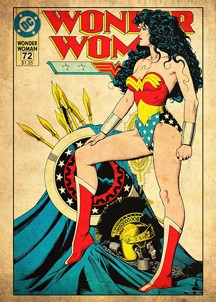 Wonder woman comics Poster