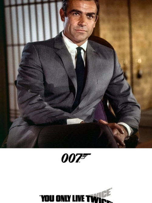 You Only Live Twice (1967) 007 James Bond Movie Poster