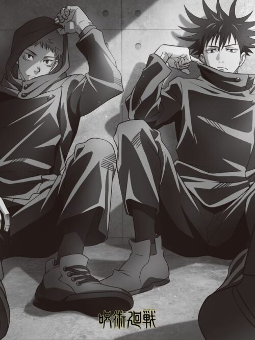 Yuji & Megumi Jujutsu Kaisen Poster