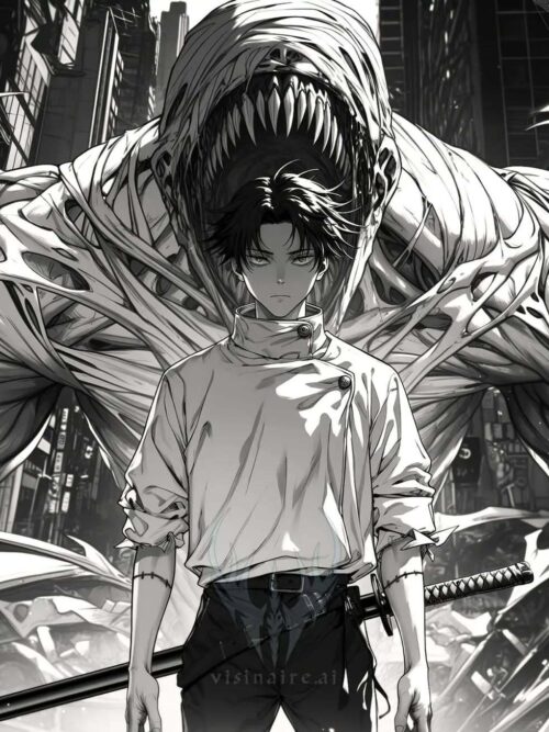 Yuta Okkotsu Jujutsu Kaisen Anime & Manga Poster