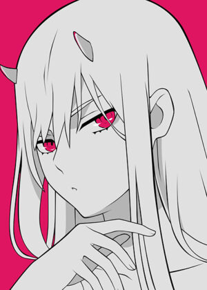 Zero Two Darling in the FranXX Poster