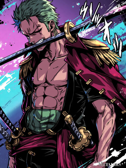 Zoro Power Anime & manga Poster
