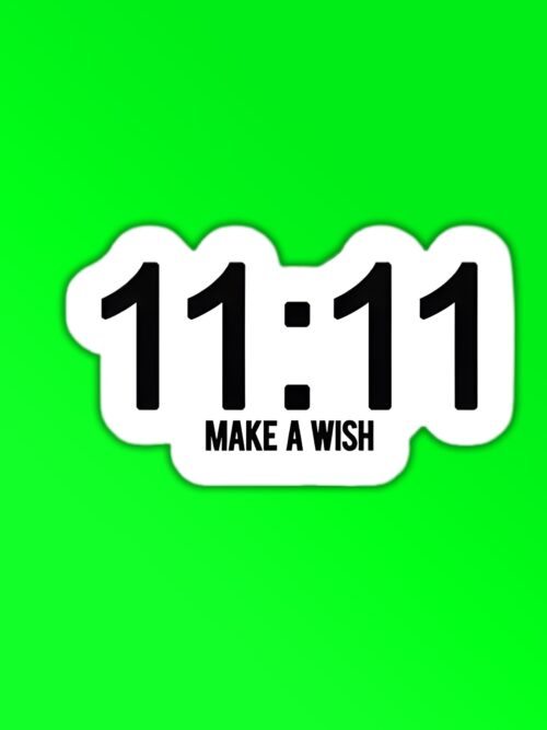 11 11 Sticker