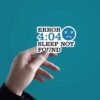 4.04 Error Sticker