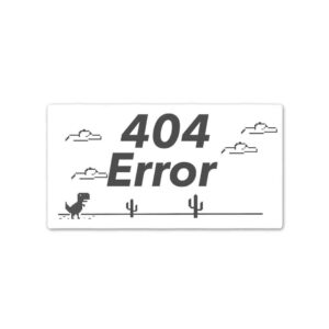 404 Error Sticker 404 Error Sticker