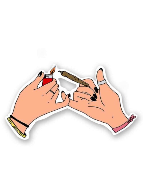 420 Friendly Sticker
