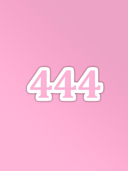 444 Laptop Mobile Stickers
