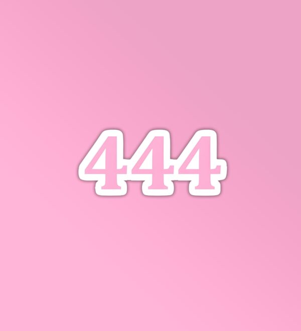 444 Laptop Mobile Stickers 444 Laptop Mobile Stickers