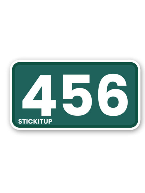 456 Sticker