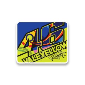 46 Valeyellow Sticker 46 Valeyellow Sticker