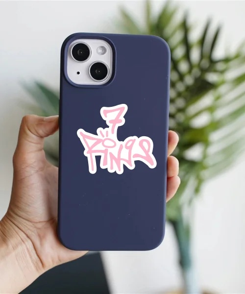 7 Rings Sticker
