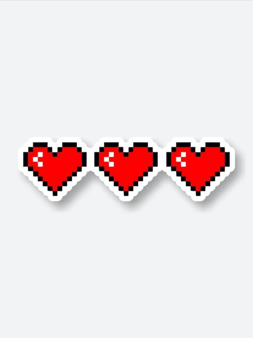 8 Bit Mario Heart