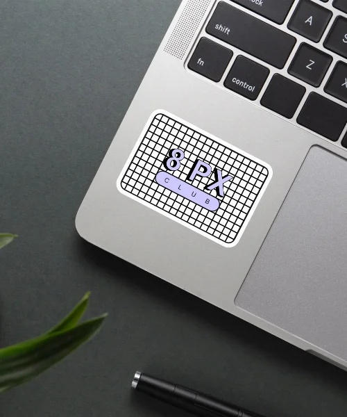 8 PX Club Sticker