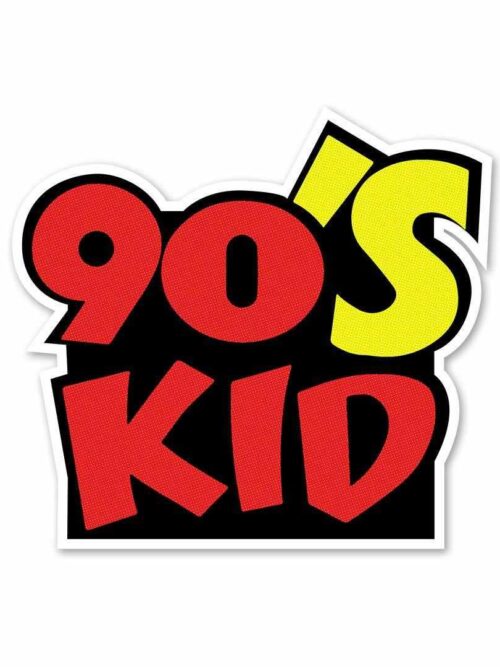90s Kid Sticker