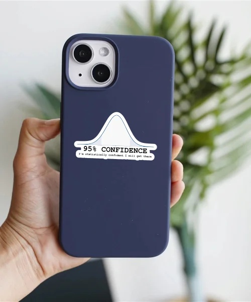 95 Confidence Sticker