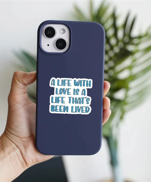 A Life Without Love Sticker