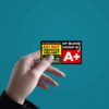 A Positive Sticker