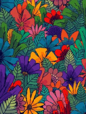 A Fresh Spring Garden 1 Spring Vibes Poster