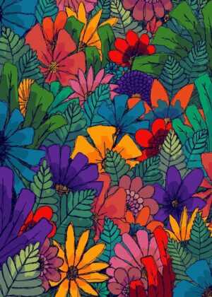 A Fresh Spring Garden 1 Spring Vibes Poster