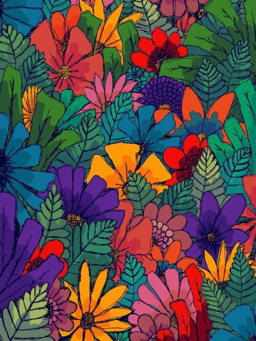 A Fresh Spring Garden 1 Spring Vibes Poster