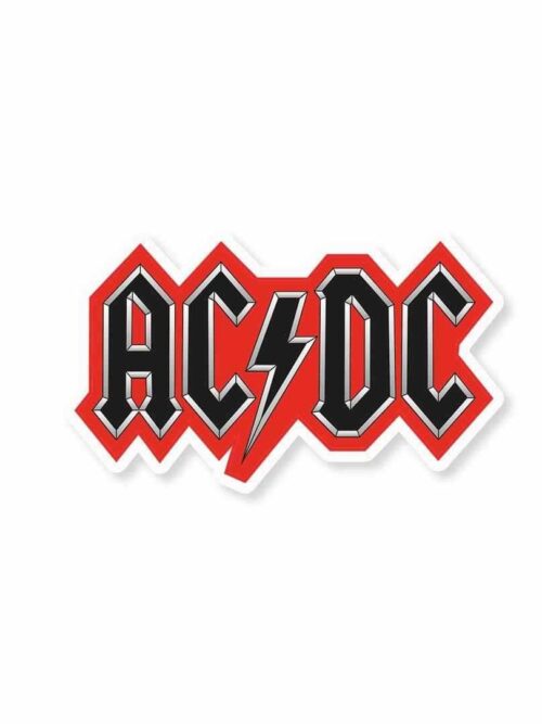 AC DC sticker
