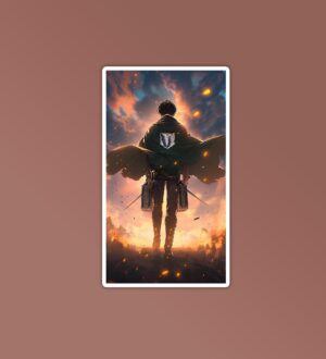 AOT Ashes Laptop Mobile Stickers